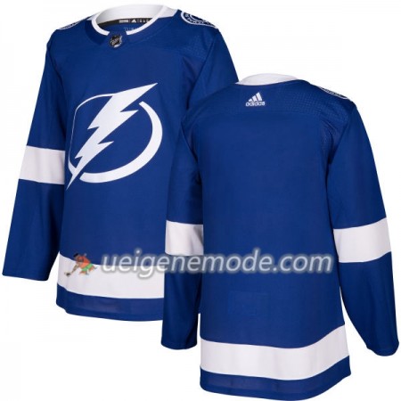 Herren Eishockey Tampa Bay Lightning Trikot Blank Adidas 2017-2018 Blau Authentic